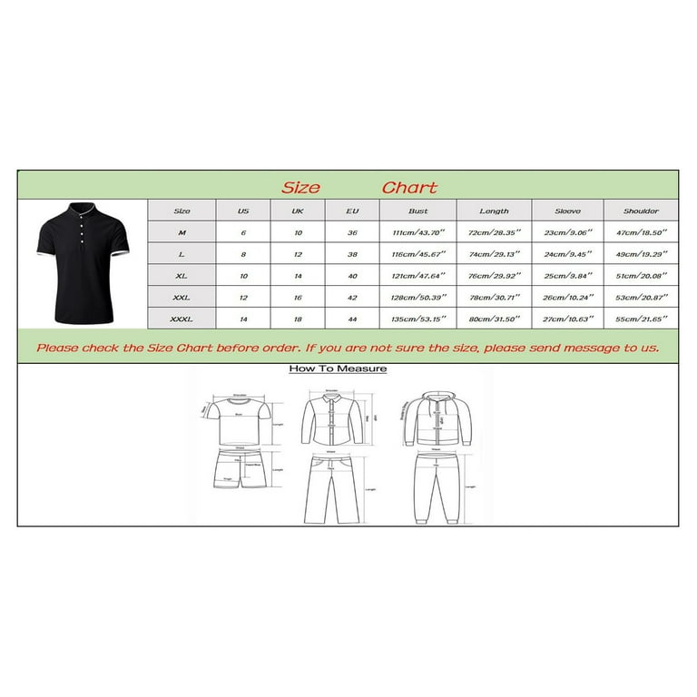 Golf tech sport outlet dri-fit polo size chart