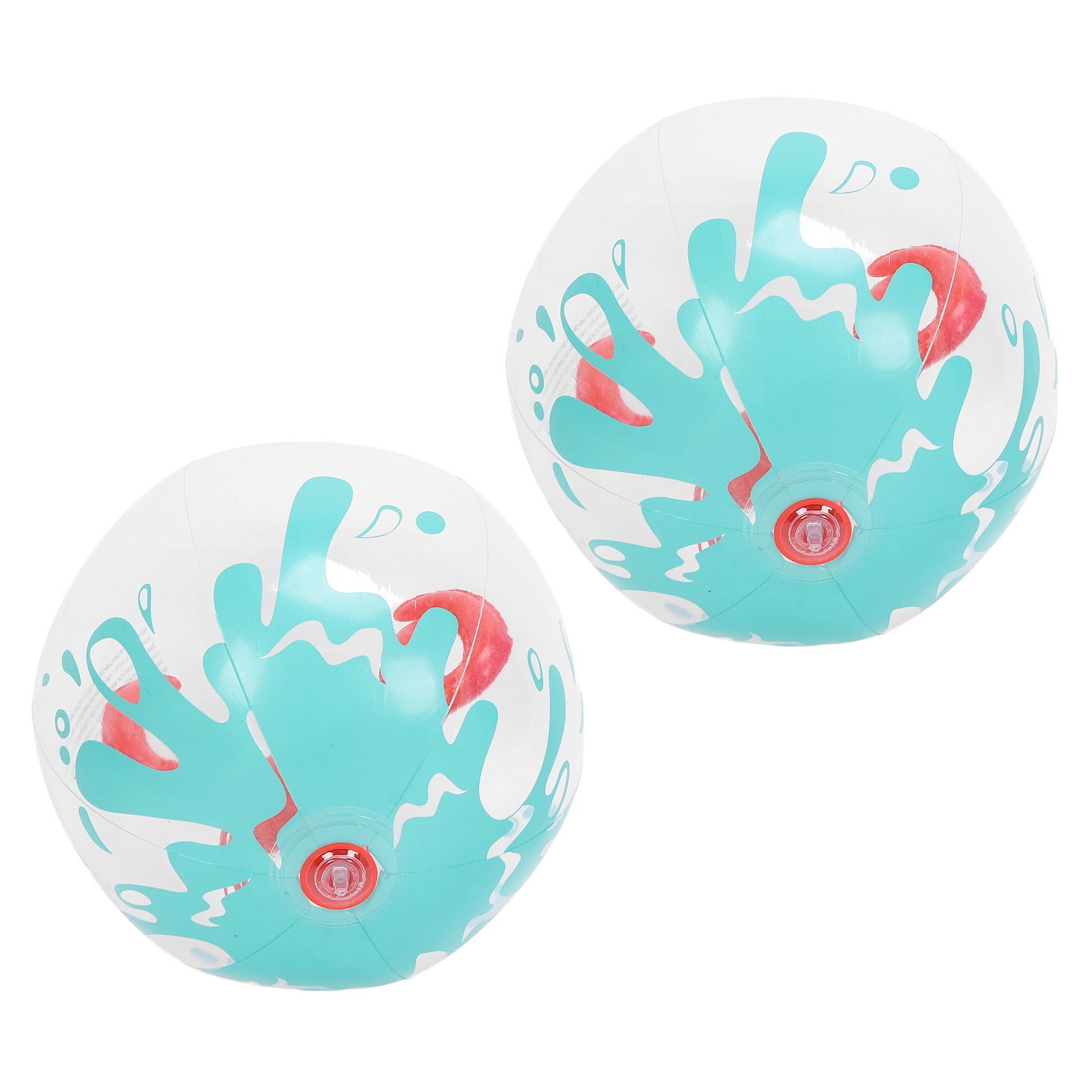 Set De 3 Pelotas De Playa Hinchables Gigantes De 51 Cm + Bomba | Diseños Veraniegos De Frutas Y Peces | Ideales Para Piscina Y Fiestas