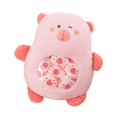 thumbnail image 2 of Lindo animal de peluche de , de peluche con mini muñecas, almohada para tirar, bolsa de bocadillos de dibujos animados abrazable, almohada para regalos para niños rosa, 2 of 8