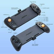 Switch OLED Controller Grip, Wireless Controller Grip Compatible with Switch or Switch OLED Black