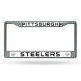 thumbnail image 1 of Pittsburgh Steelers Chrome License Plate Frame, 1 of 2
