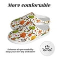 thumbnail image 6 of Yiaed Animals Forest Print Slippers Fuzzy Warm Cozy Slippers Non Slip House Slippers For Indoor Outdoor Slippers House Slippers-13, 6 of 7