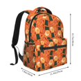 thumbnail image 2 of Easygdp Ramen Noodle Soup Mochila Ergonómica Versátil para Laptop - Múltiples Bolsillos, Correas Ajustables, Unisex para Escuela, Viajes y Actividades al Aire Libre-One Size, 2 of 5