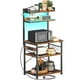 thumbnail image 1 of Alacena de Almacenamiento de 5 Niveles con RGB, Estante de Cocina con Enchufes y 5 Ganchos,Estante de Microondas, Mueble Multiusos de Cocina, Sala, Oficina,Cafetería, 1 of 7