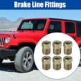 thumbnail image 2 of Unique Bargains 150pcs 3/8"-24 Threads Car Brake Line for 3/16" Steel Brake Line Tubing, 2 of 7
