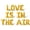 Gold, variant on Letter Balloons - LOVE IS IN THE AIR 16" Inch Alphabet Letters Foil Mylar Balloon Galentines Day Party Banner (Red)
