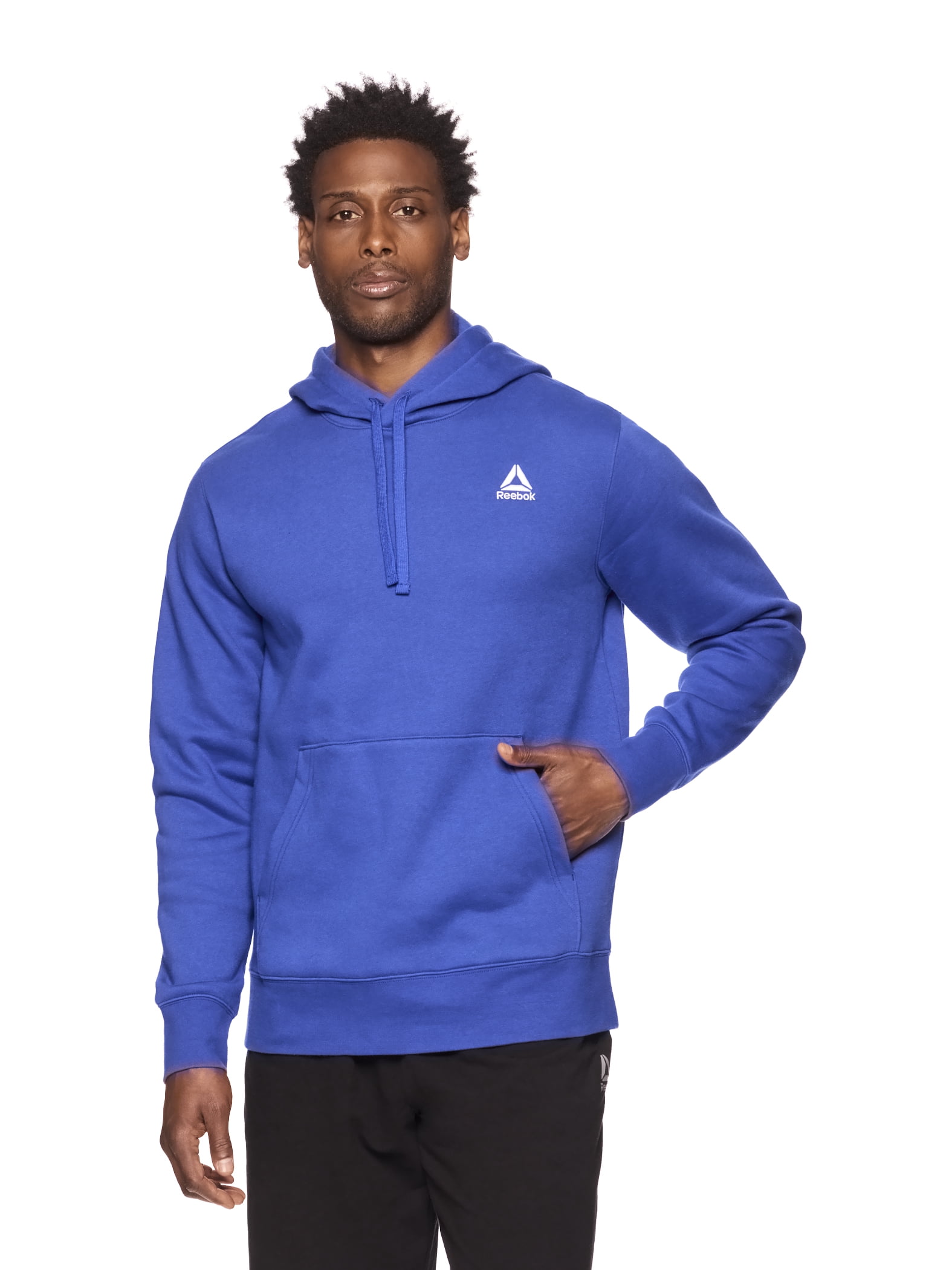 Reebok Men's and Big Men's Game Day Fleece Left Chest Hoodie, Sizes XS-5XL