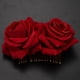 thumbnail image 5 of 5X Pinza de Pelo de Flor Rosa Diapositiva Alfiler de Bailarina de Flamenco Broche de Flores Clip de Estilo de Cabello para Senora, 5 of 9