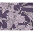 thumbnail image 5 of oneOone Cotton Flex Purple Fabric Florals Fabric For Sewing Printed Craft Fabric By The Yard 40 Inch Wide, 5 of 6