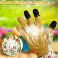 thumbnail image 6 of Gardening Gloves for Women Rose Pruning Thorn Proof Breathable Touchscreen Long Forearm Protection Garden Gloves(Yellow), 6 of 8