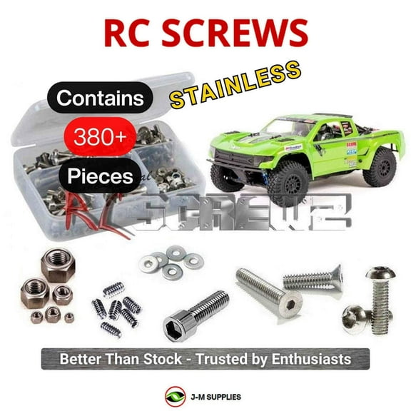 RCScrewZ Stainless Steel Screw Kit axi021 for Axial Yeti Score Trophy Truck 1/10 (#90050) | SET