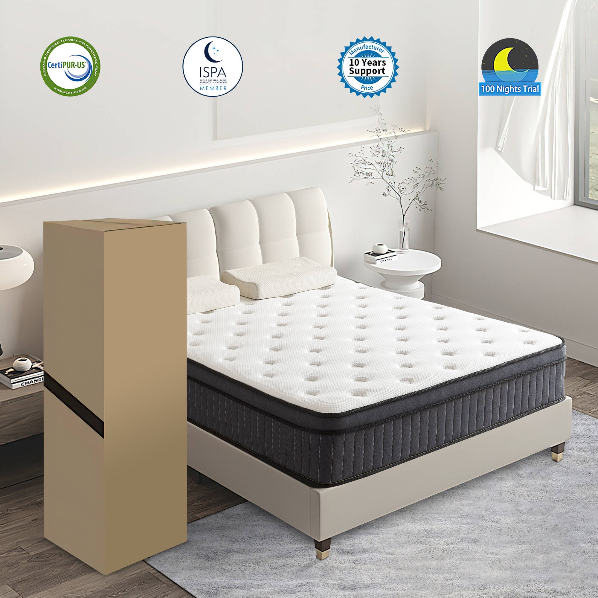 Cheap queen bed in a box discount