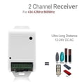 thumbnail image 2 of 2CH Receiver for SOMMER 4020 4025 4026 4031 4035 TX03 868mhz 434mhz Remote Control Garage Door Opener Controller Switch, 2 of 5