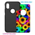 thumbnail image 2 of DistinctInk Custom SKIN / DECAL compatible with OtterBox Commuter for iPhone XS MAX (6.5" Screen) - Red Green Yellow Sunflowers, 2 of 5