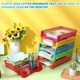 thumbnail image 2 of 6pcs/Set A4 Multilayer File Holders, Document Racks, Office Supplies Organizer, 2 of 4
