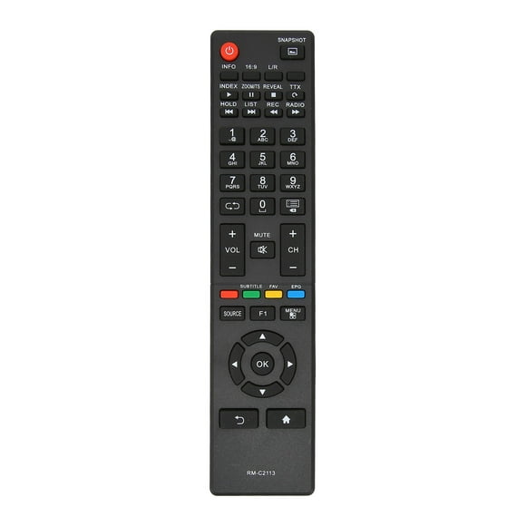 Mando a distancia de repuesto nuevo, mando a distancia universal para TV, Compatible con JVC RM‑C2113 LT‑49N552A LT‑55N552A TV
