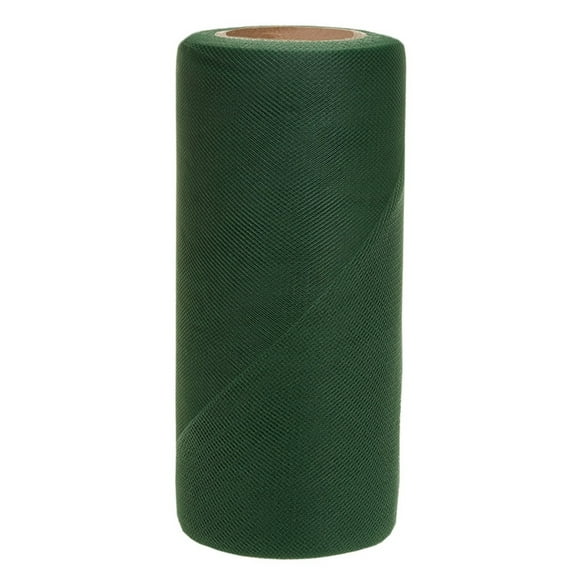 Falk Fabrics Tulle Spool for Decoration 6-Inch by 25-Yard - Emerald