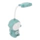 thumbnail image 5 of Lámpara de mesita de noche LED con carga USB, luz cálida y suave, portátil, diseño exclusivo y que cuida la vista para leer en el dormitorio, 5 of 8