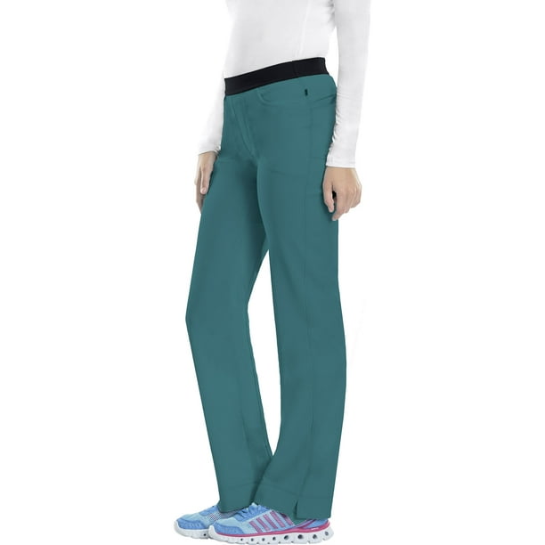 Cherokee Infinity Women Medical Scrubs Pant Low Rise Slim PullOn Plus