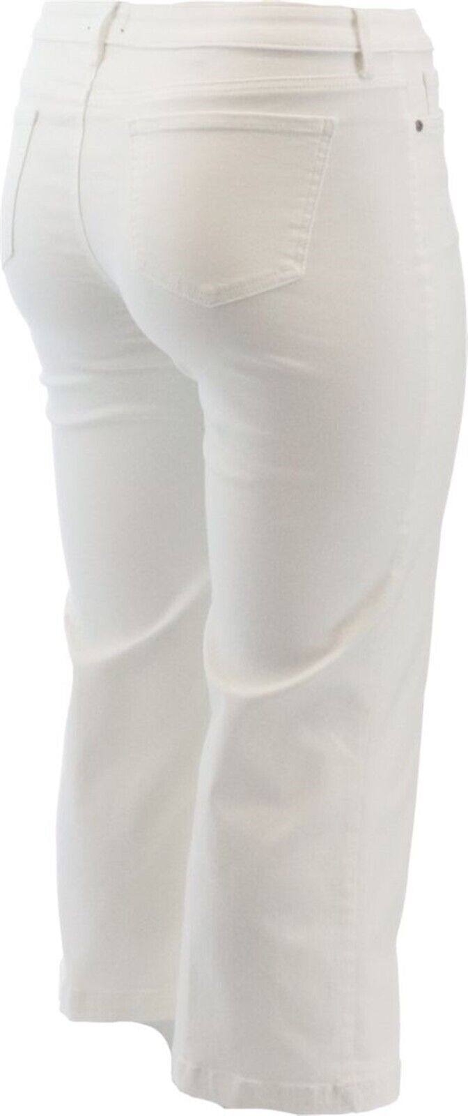 NYDJ Teresa Wide-Leg Ankle Jeans- Optic 
