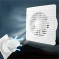 thumbnail image 3 of Exhaust Fan Energy-saving Wall Mounted Vent Fan Anti-Mosquito Design Ventilator Extractor Fan For Bathroom Kitchen Toilet ,High-Efficiency, 3 of 6