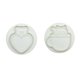 thumbnail image 2 of Inteprter 2 piezas de moldes para galletas, accesorios para hornear, molde en relieve, herramientas de decoración de pasteles, fácil de limpiar, cortador Artesanía Inteprter HA061138-00, 2 of 6