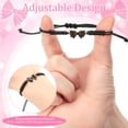 thumbnail image 6 of Austok 36 Pack Coquette Bow Braid String Bracelet Present Bulk Cheerleader Adjustable String Rope Braided Birthday Party Favor for Cheer Dance Team Friend Present, 6 of 9