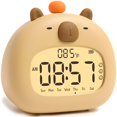 thumbnail image 1 of BUMOKO Reloj Despertador Digital, Despertador Electronico LED, Hora 12 / 24H, Fecha, Temperatura Pantalla, para Dormitorio, Oficin,Decoraci&oacute;n para Ni&ntilde;os y Ni&ntilde;as, 1 of 7
