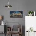 thumbnail image 5 of Luxe Metal Art 'Mexico City Palace of Mines Night' by Pedro Gavidia, Metal Wall Art, 24"x12", 5 of 10
