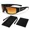 Matte Black, variant on New High Definition Wrap Around Sport HD Sunglasses UV400 Glasses Eyewear