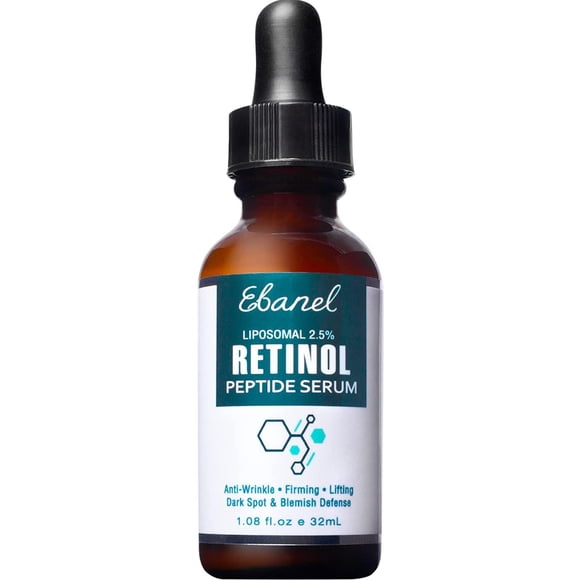 Serum Antiarrugas Ebanel DENISH Retinol con Ácido Hialurónico y Complejo de Péptidos