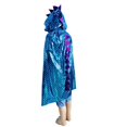thumbnail image 5 of Capa de dinosaurio, traje de animal, maquillaje, accesorios de disfraz, disfraz de cosplay, capa de Halloween para niños, 5 of 5