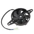 thumbnail image 1 of Motorcycle Radiator Fan, Water Cooler Electric Fan Black Paint Excellent Heat Dissipation Rust Proof  for 150-250cc ATV Quad, 1 of 7