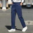 thumbnail image 5 of EaskTriop Men's Stretch Golf Pants Lightweight Slim Fit Flat Front Chino Trousers Performance Casual Dress Pants for Daily Travel, 5 of 6