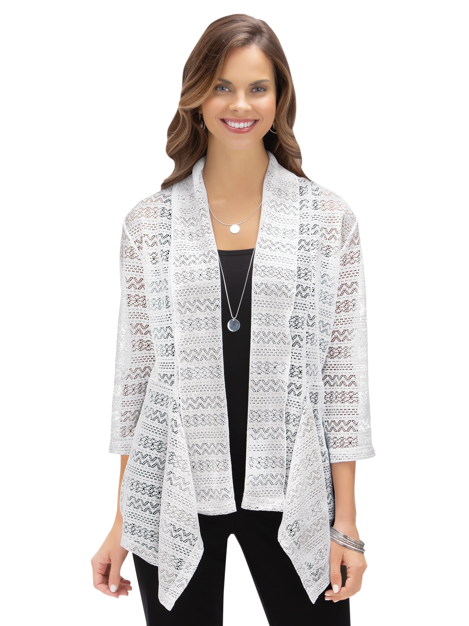 lace cardigan walmart