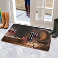 thumbnail image 5 of Red White Wine Grape Door Mat,No Slip Absobant Welcome Mats Friendly Floor Door Mats for Indoor Outdoor Home, 5 of 6