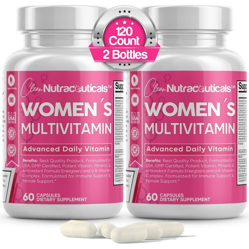 Multivitamin for Women with Biotin, Folic Acid, B12, Calcium, Magnesium