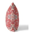 thumbnail image 7 of Amrita Sen Broadcloth Zippered Pillow With Red Off White CAPL278BrCDSZP20x20, 7 of 7