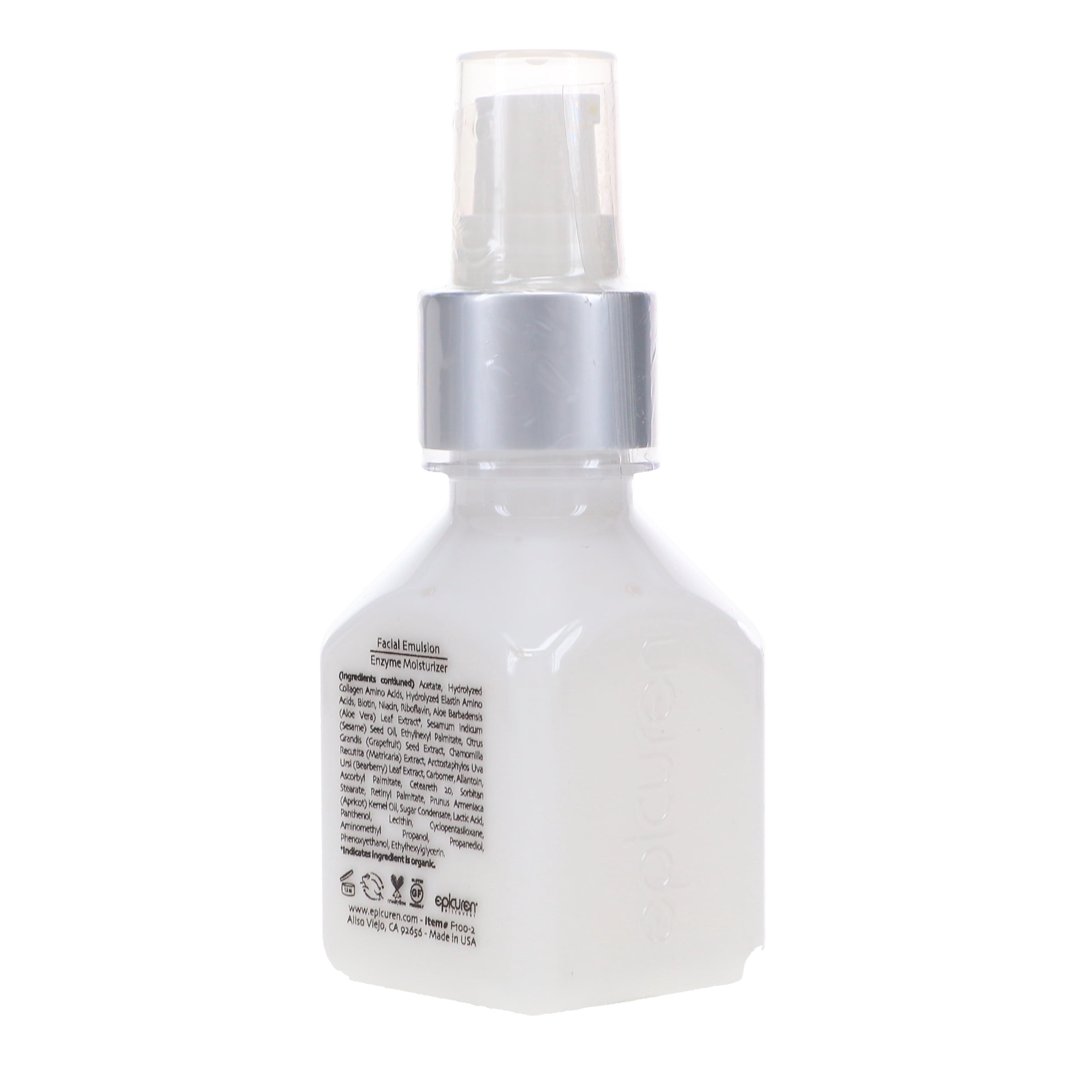 Epicuren Facial Emulsion Enzyme Moisturizer - 2oz