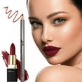 thumbnail image 3 of Khasana Lipstick & Lip Liner Set, Matte, Soft and Smooth Lip Color Kit, Vitamin E & C Infused for Nourishment, Hydration & Protection, Long Lasting, Color Matched Gift Set, 3 of 11