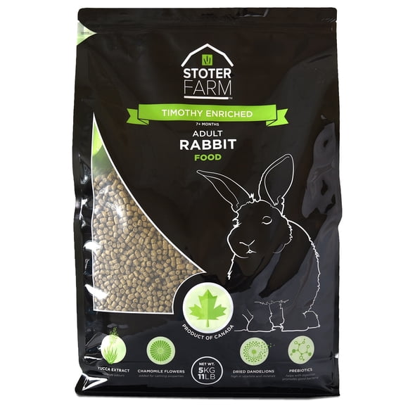 Stoter Farm Timothy Enriched Adult Rabbit Food (5kg/11lb Bag)