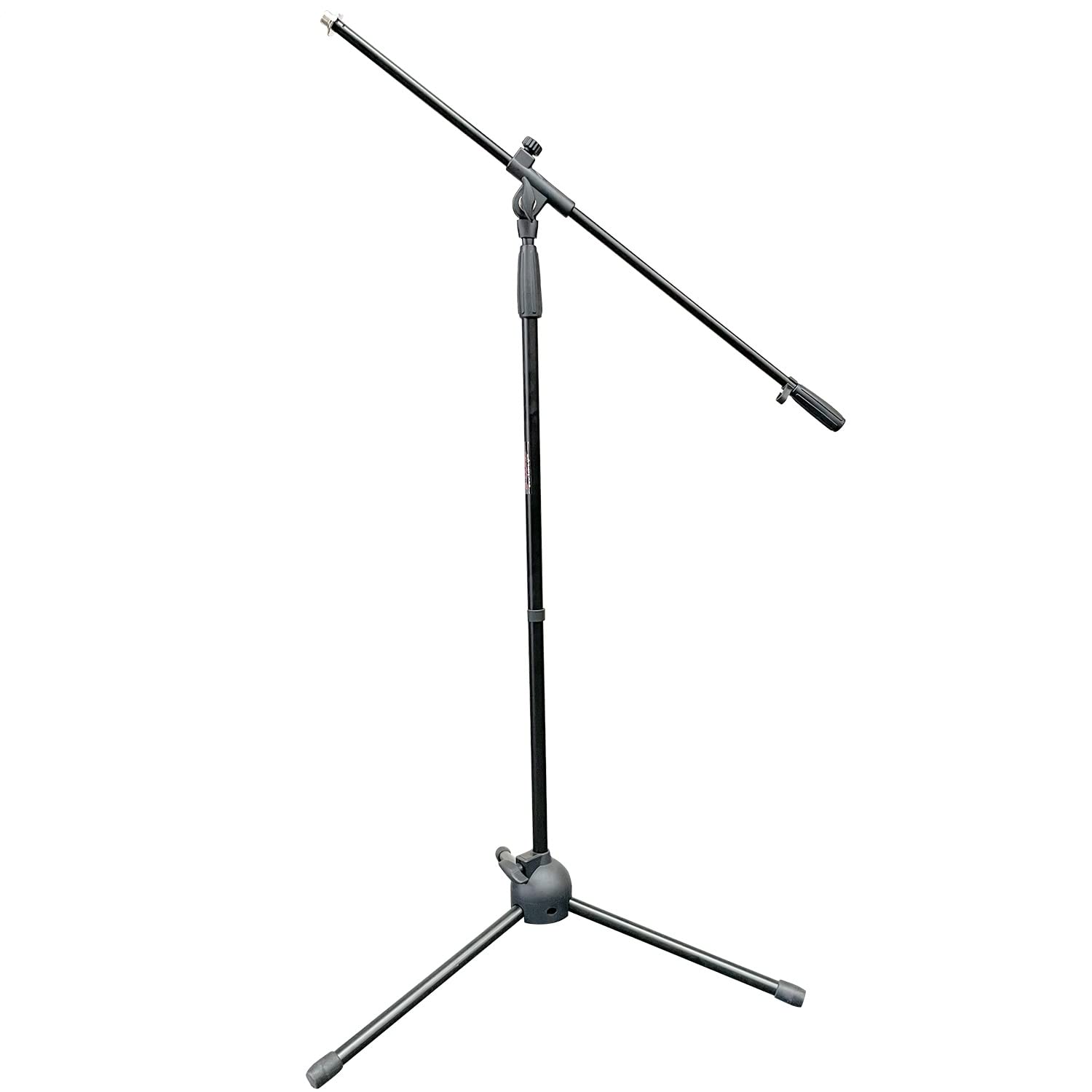 5 Core Tripod Microphone Stand Heavy Duty with Extending 30” Telescoping Boom Arm, Height