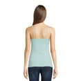 thumbnail image 5 of No Boundaries Shelf Bra Cami, 2-Pack, Women’s and Women’s Plus, 5 of 6