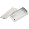 thumbnail image 3 of GETAJGHSD 1 Set Guitar Effect Box Enclosure Case for Guitar Maintenance Silver Rectangular, 3 of 8