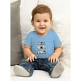 thumbnail image 2 of Cute Dogs On Shelves T-Shirt Infant -Image by Shutterstock,  6 Months, 2 of 4