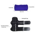 thumbnail image 3 of mtvxesu Finger Splint Aluminum Strip Support Knitted Finger Protector Splint Elastic And Breathable Sale, 3 of 9