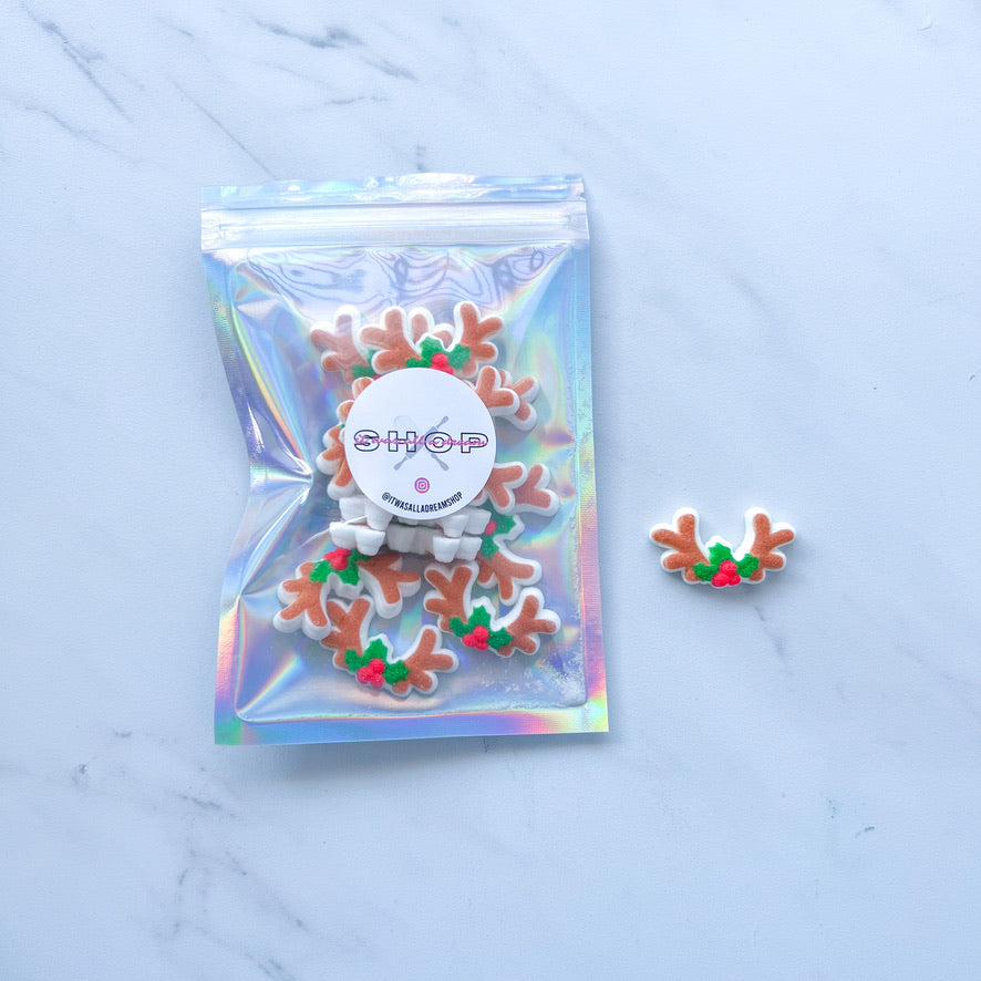 REINDEER ANTLER EDIBLE DECORATIONS