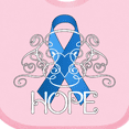 thumbnail image 4 of Inktastic Hope-Colon Cancer Awareness Boys or Girls Baby Bib, 4 of 4