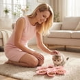thumbnail image 3 of Moonsky Plastic Pet Petal Bowl for Multi-Cat Feeding and Professional Station for Small Dogs and Feline Supplies, 3 of 6