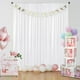 thumbnail image 3 of XmhyTop-A Cortinas con purpurina (2 unidades, 60 x 240 cm), color blanco, 3 of 5